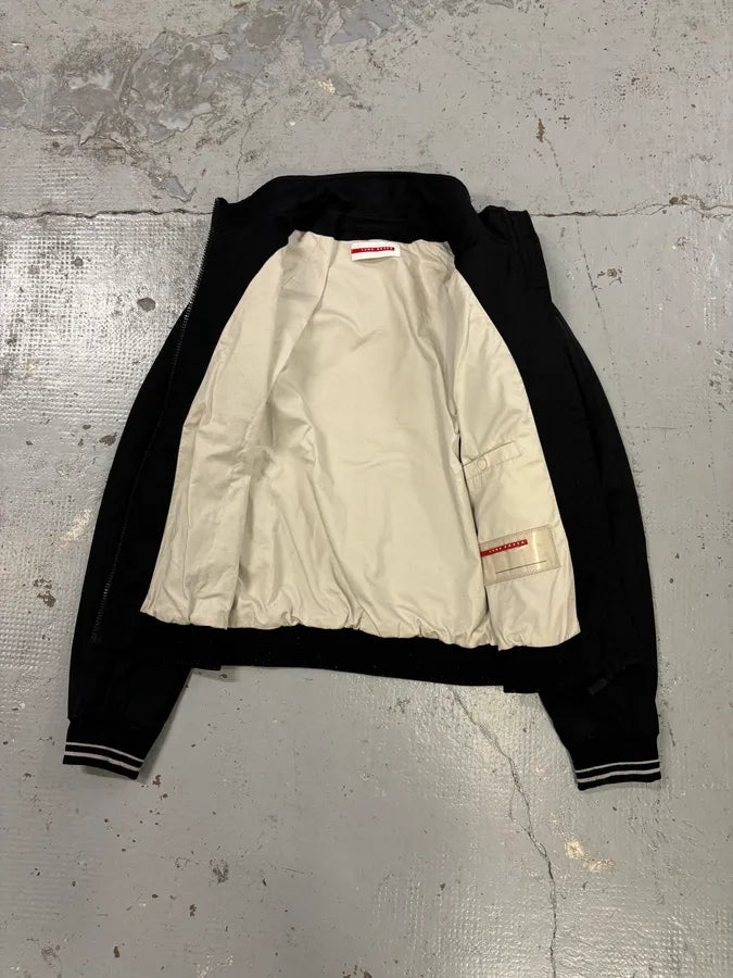 2000s Luna Rossa Navy Nylon Embroidered Logo Light Jacket VBaFHOU 6