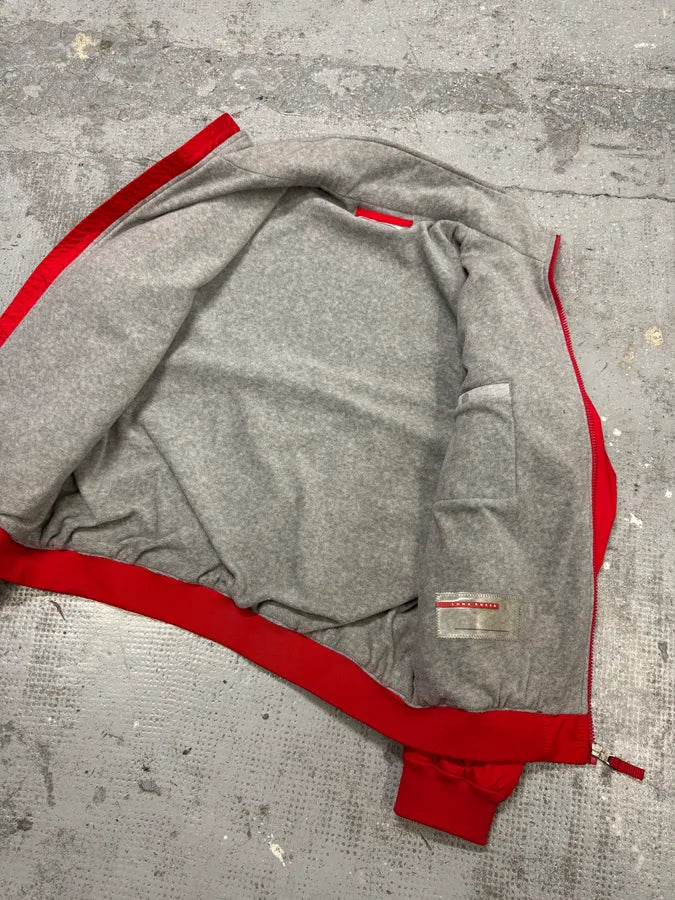 2000s Luna Rossa Prada Red Sport Jacket FKJuKkz 10