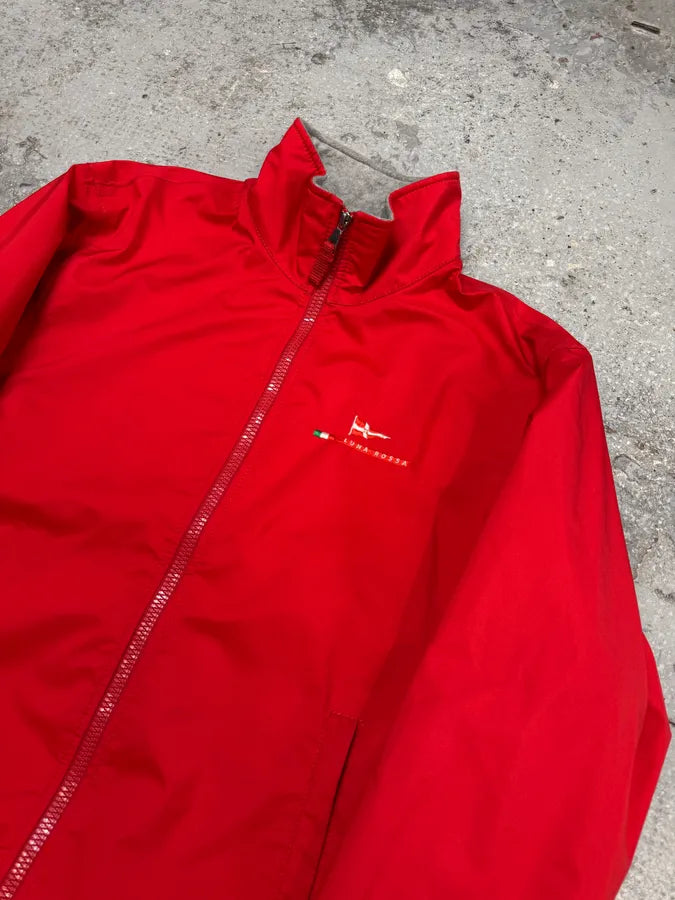 2000s Luna Rossa Prada Red Sport Jacket FKJuKkz 3