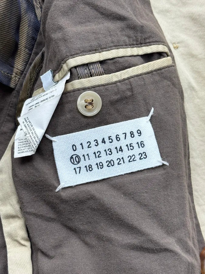AW2006 Maison Martin Margiela Beige Double-Breasted Trench Coat msoxAfC 11