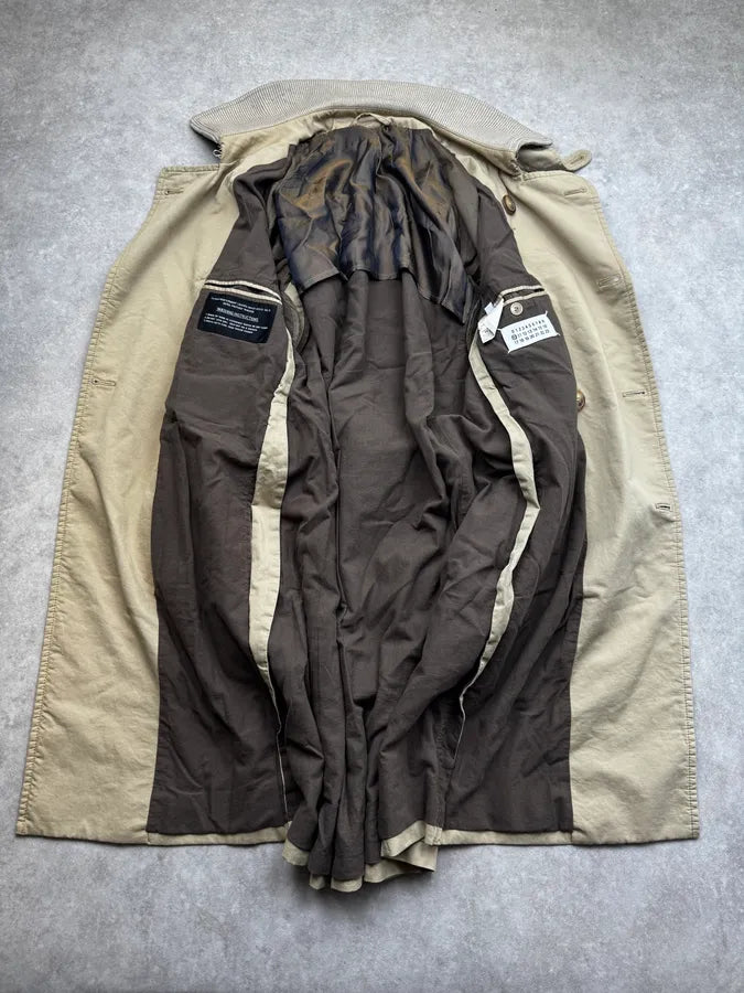 AW2006 Maison Martin Margiela Beige Double-Breasted Trench Coat msoxAfC 8