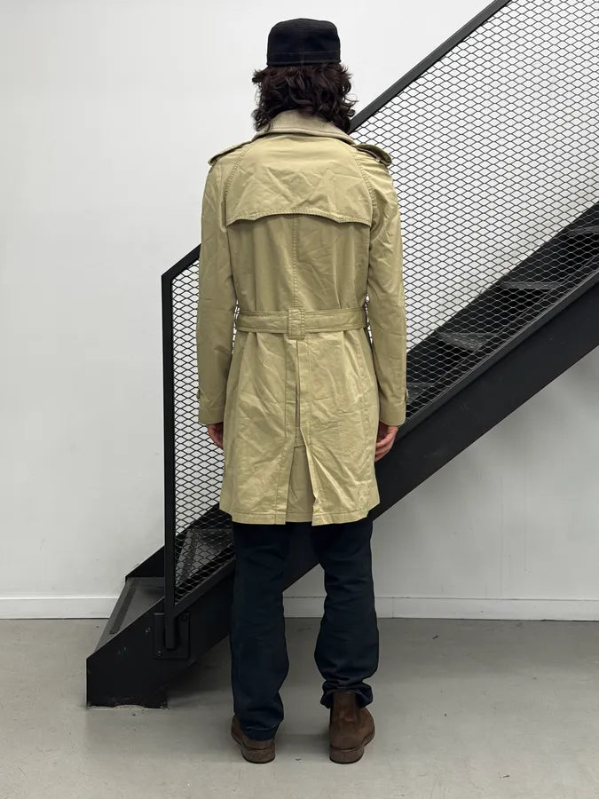 AW2006 Maison Martin Margiela Beige Double-Breasted Trench Coat msoxAfC 4
