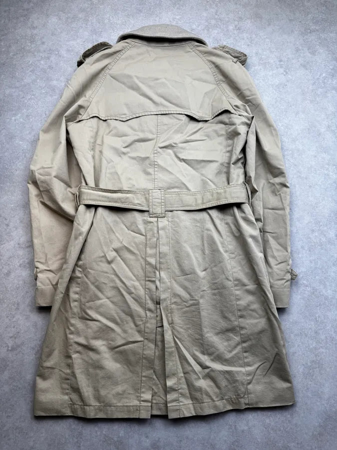 AW2006 Maison Martin Margiela Beige Double-Breasted Trench Coat msoxAfC 2