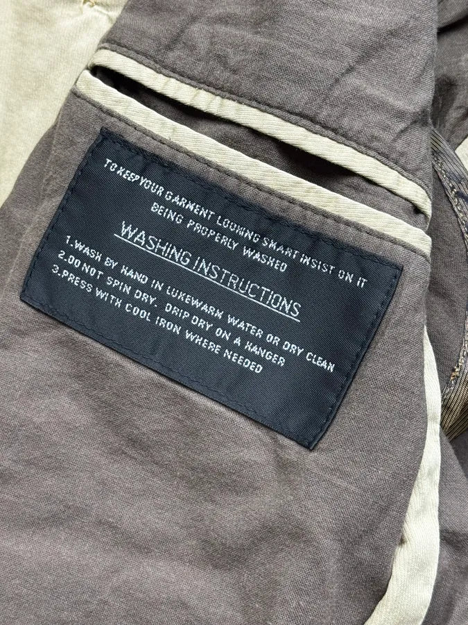 AW2006 Maison Martin Margiela Beige Double-Breasted Trench Coat msoxAfC 13