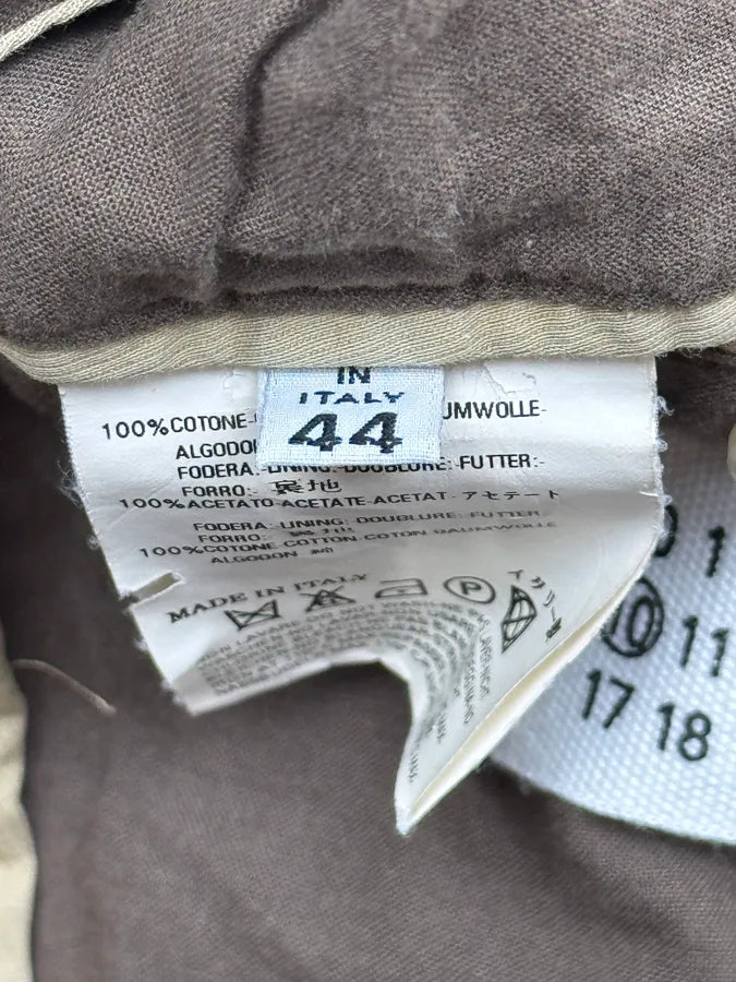 AW2006 Maison Martin Margiela Beige Double-Breasted Trench Coat msoxAfC 12
