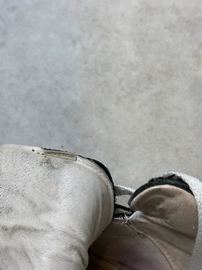 2000s Maison Margiela Black Leather High-Top Sneakers KeQvATy 11
