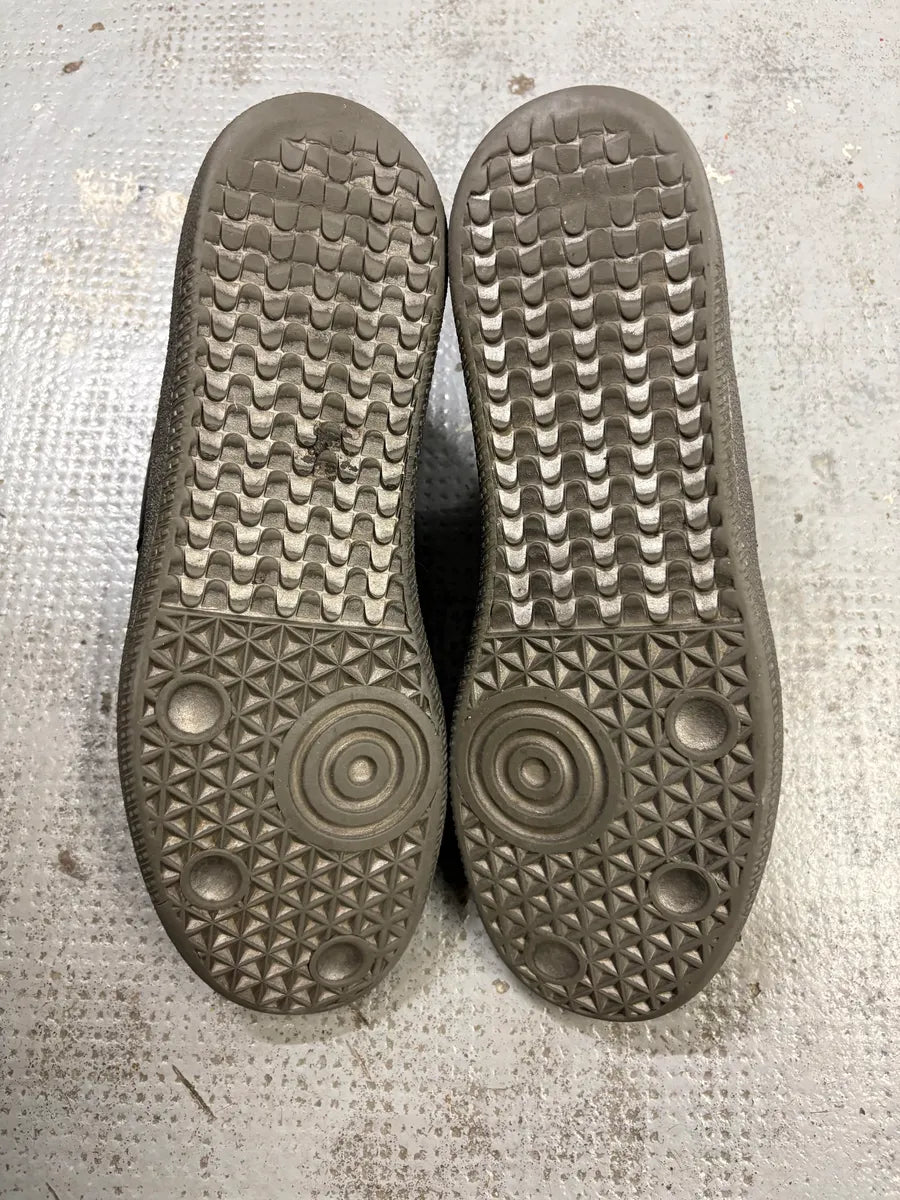 2000s Maison Margiela Black Leather Replica Low-Top Sneakers cxToHHF 7