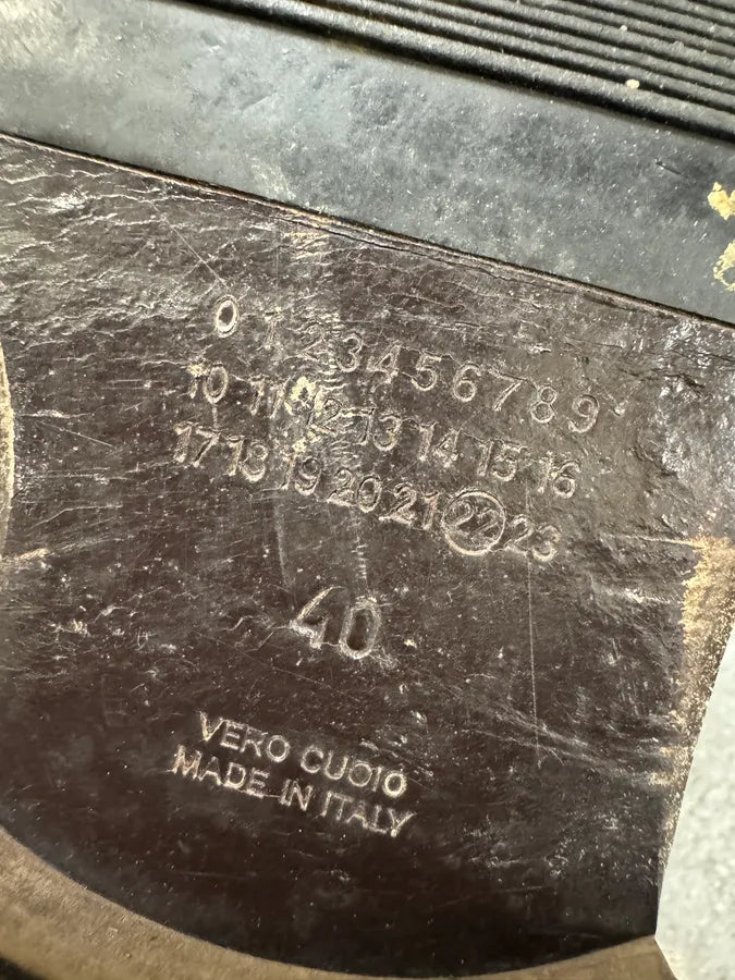 2000s Maison Margiela Brown Leather Boots (40eu/us7) 7