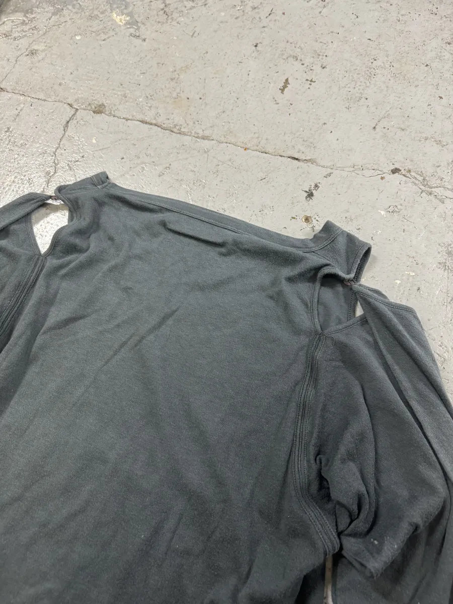 2000s Maison Margiela MM6 Olive Tank Top Longsleeves oYsjDiF 7