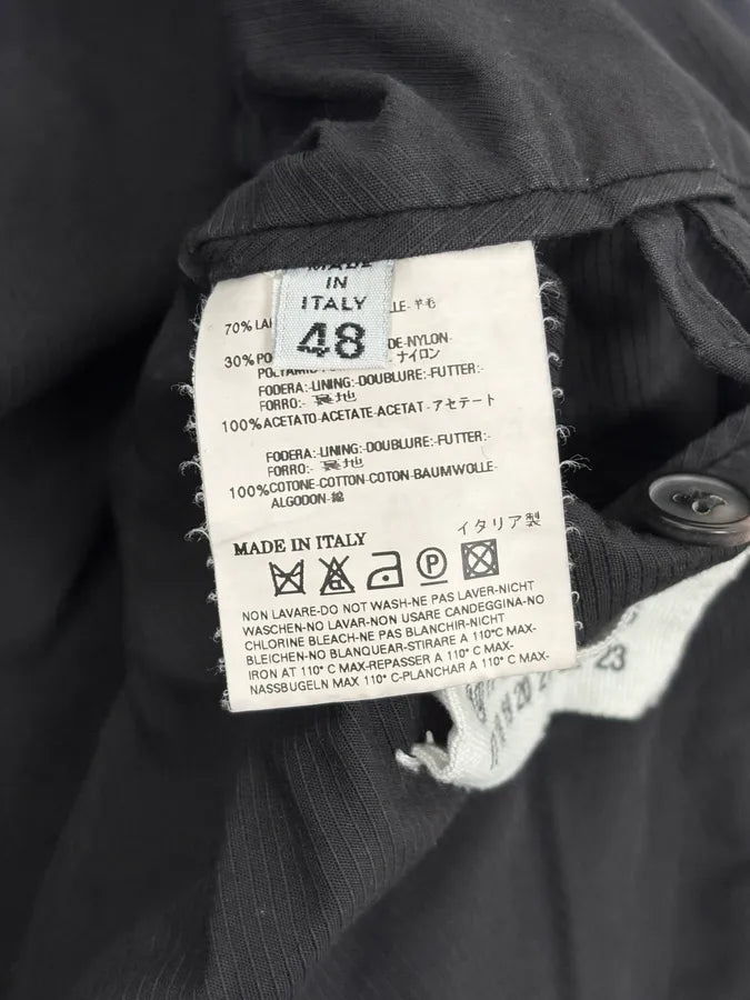 FW2008 Maison Margiela Navy Zip Bomber Jacket gAasLcZ 10