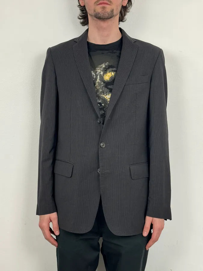 SS2006 Maison Martin Margiela Wool Striped Blazer Jacket bvhEUWX 1