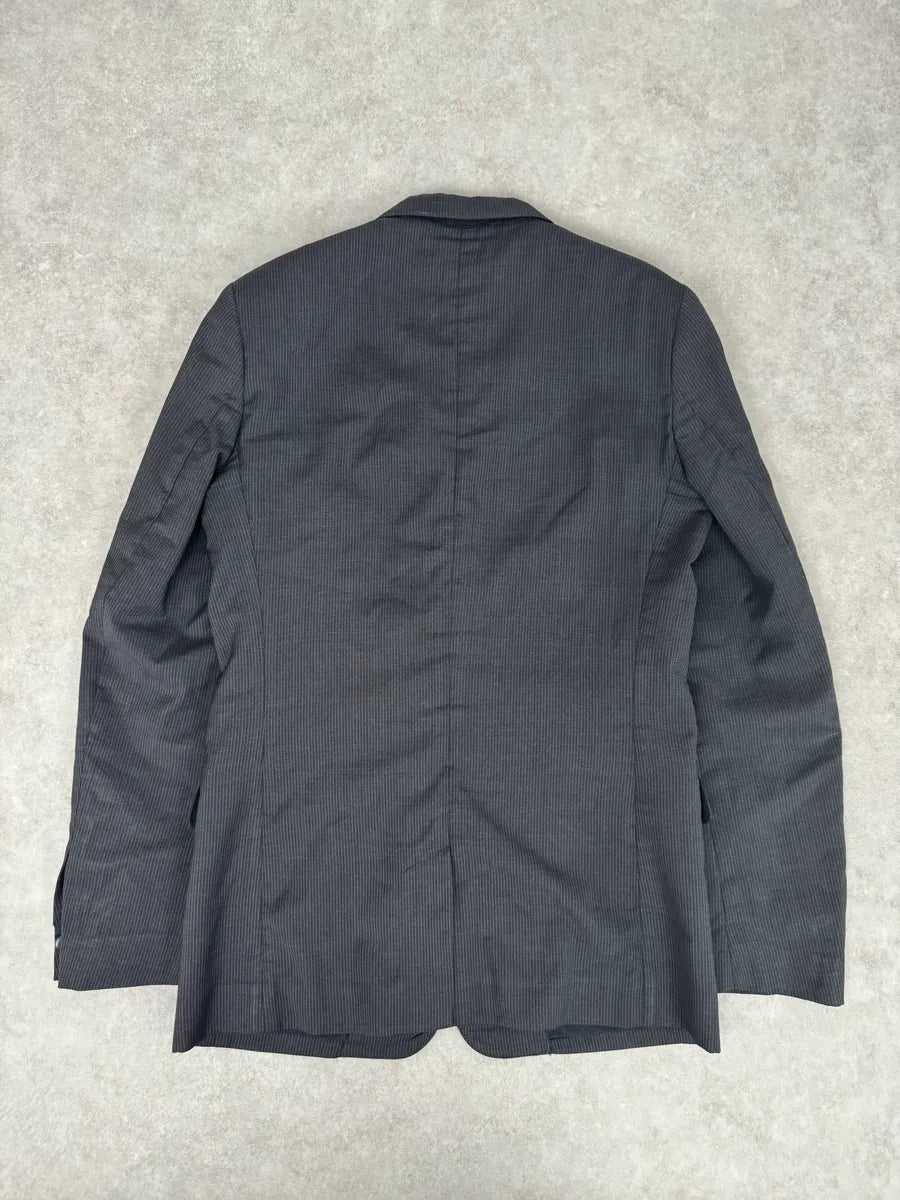 SS2006 Maison Martin Margiela Wool Striped Blazer Jacket bvhEUWX 4