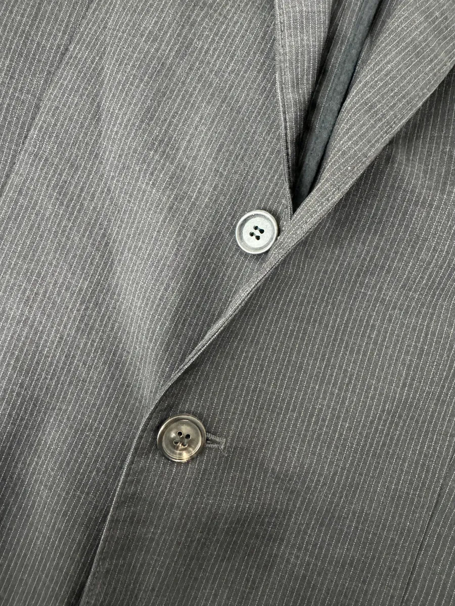 SS2006 Maison Martin Margiela Wool Striped Blazer Jacket bvhEUWX 8