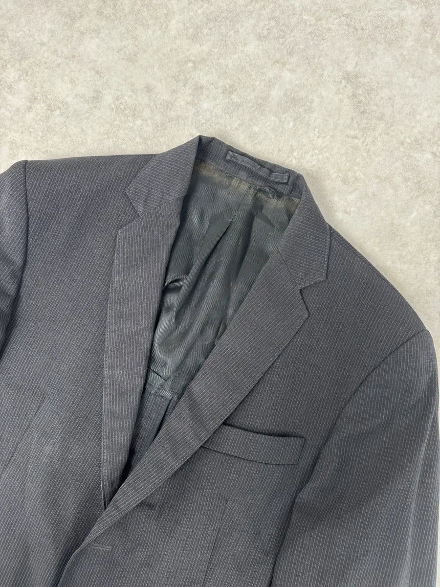 SS2006 Maison Martin Margiela Wool Striped Blazer Jacket bvhEUWX 3