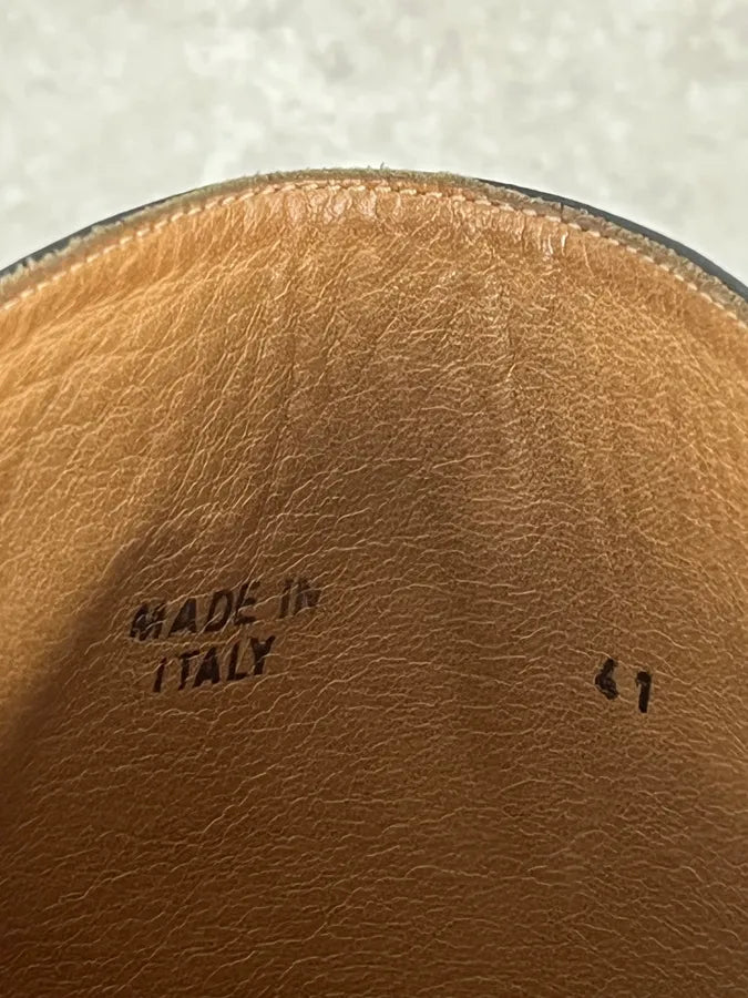 2000s Maison Martin Margiela Black Premium Leather Ankle Boots tPdihSv 6