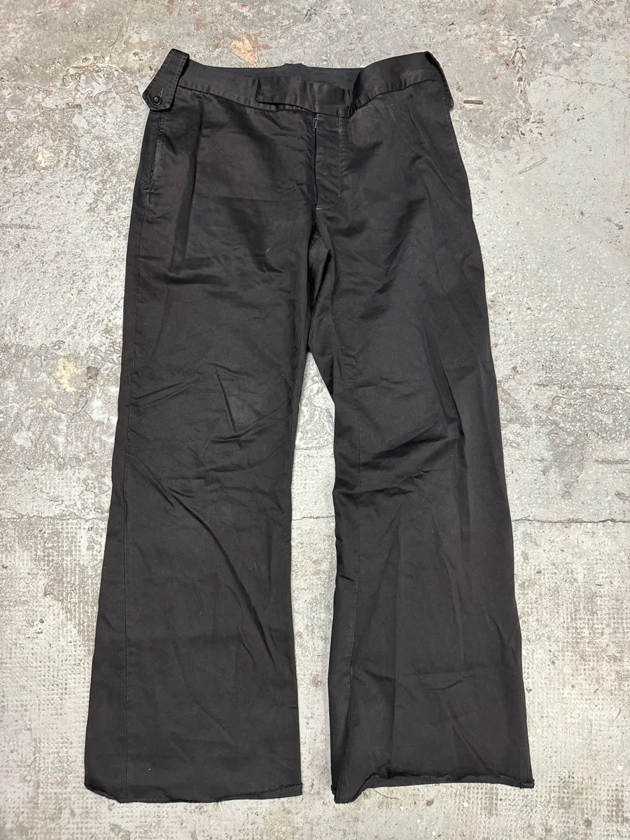 2000s Maison Martin Margiela Black Relaxed Soft Pants (M/L) NyAegoC 0