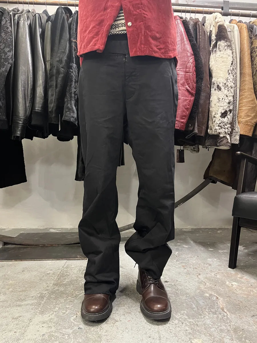 2000s Maison Martin Margiela Black Relaxed Soft Pants (M/L) NyAegoC 3