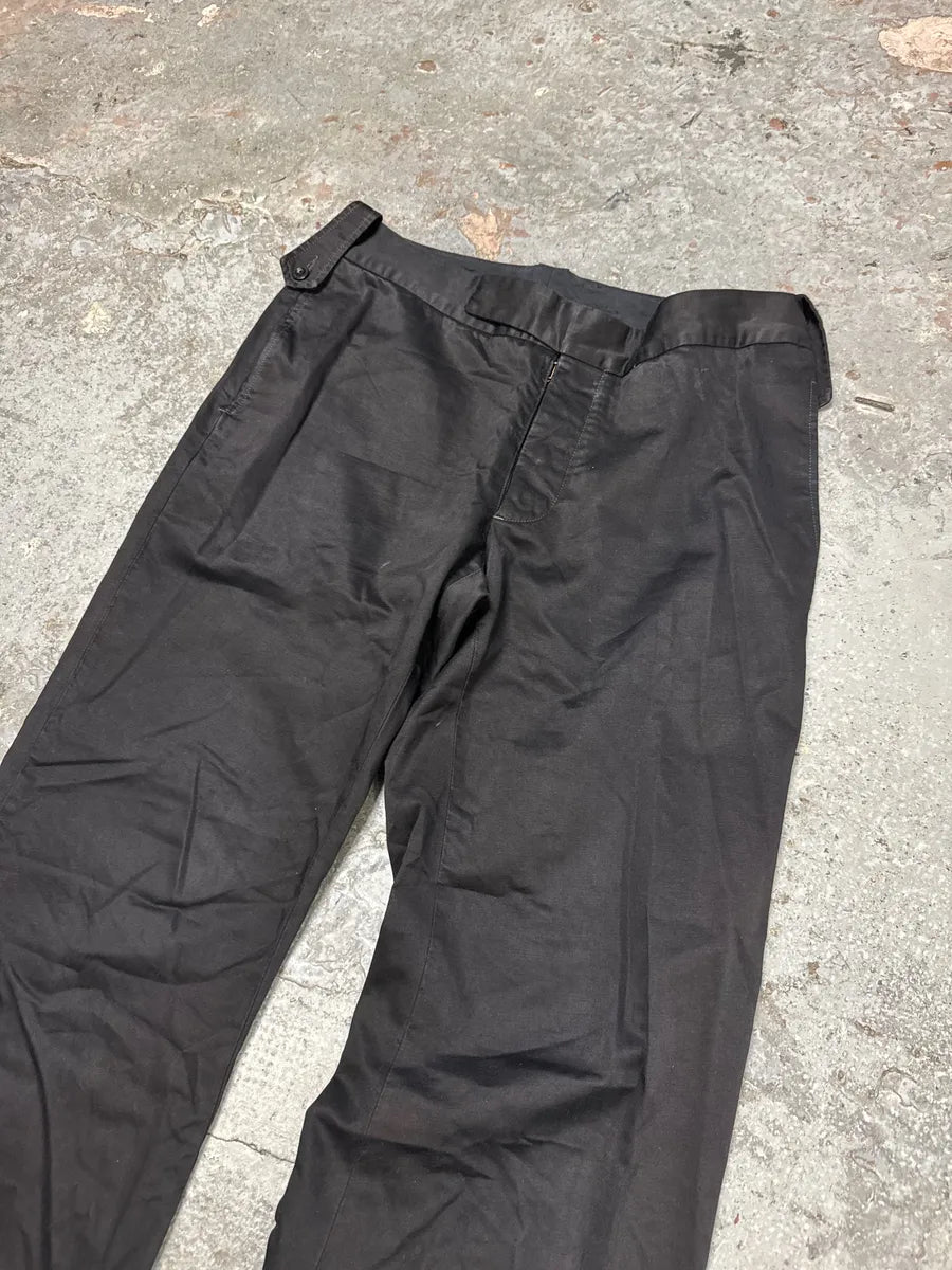 2000s Maison Martin Margiela Black Relaxed Soft Pants (M/L) NyAegoC 7