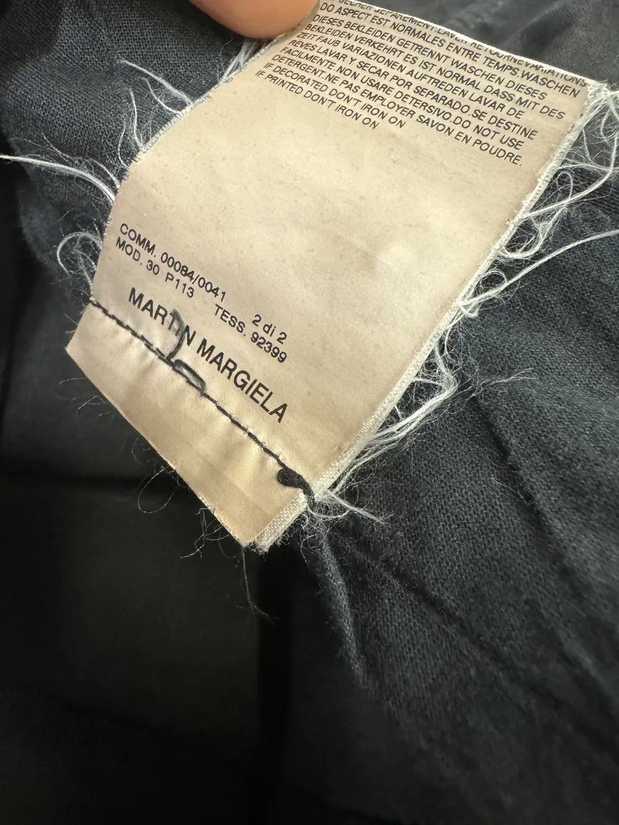 2000s Maison Martin Margiela Black Relaxed Soft Pants (M/L) NyAegoC 8