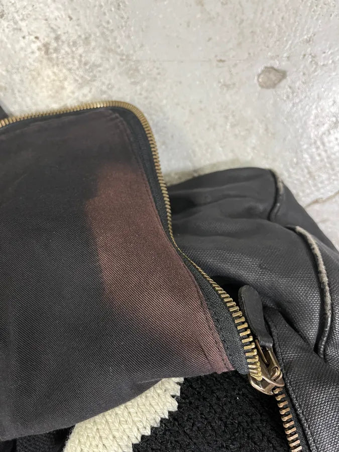 2000s Maison Martin Margiela Black Travel Handle Bag NNkDiGx 9