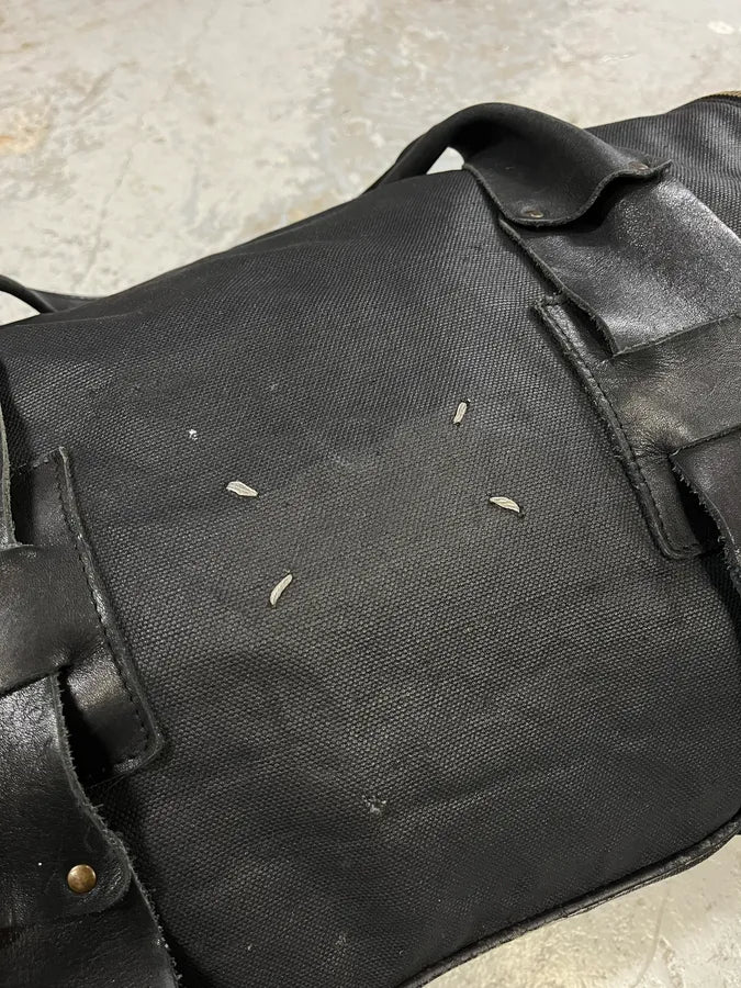 2000s Maison Martin Margiela Black Travel Handle Bag NNkDiGx 4
