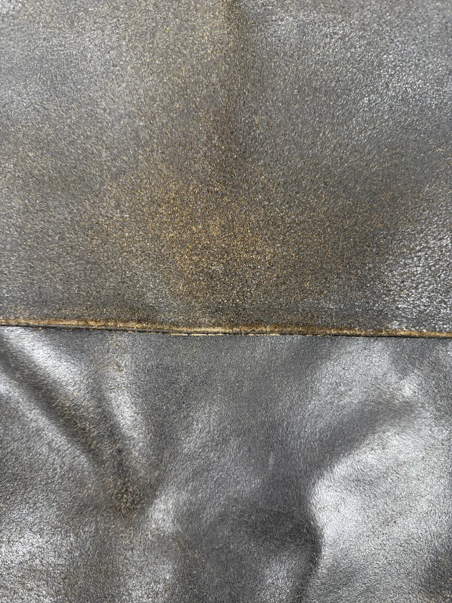 2000s Maison Martin Margiela Brown Eroded Leather Shoulder Bag pPgRhGf 8