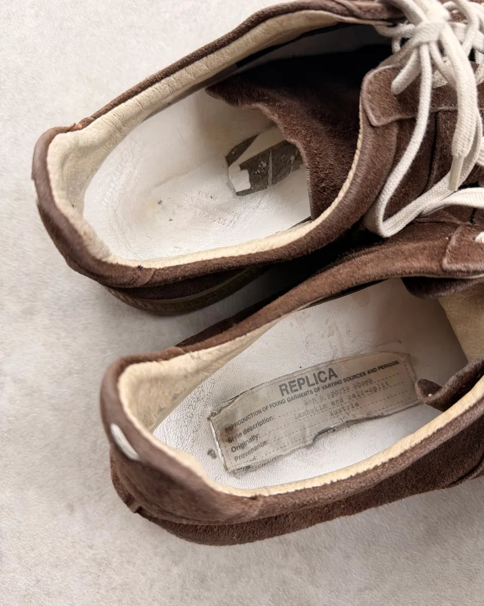 2000s Maison Martin Margiela Brown Gats Sneakers YfiYoee 7