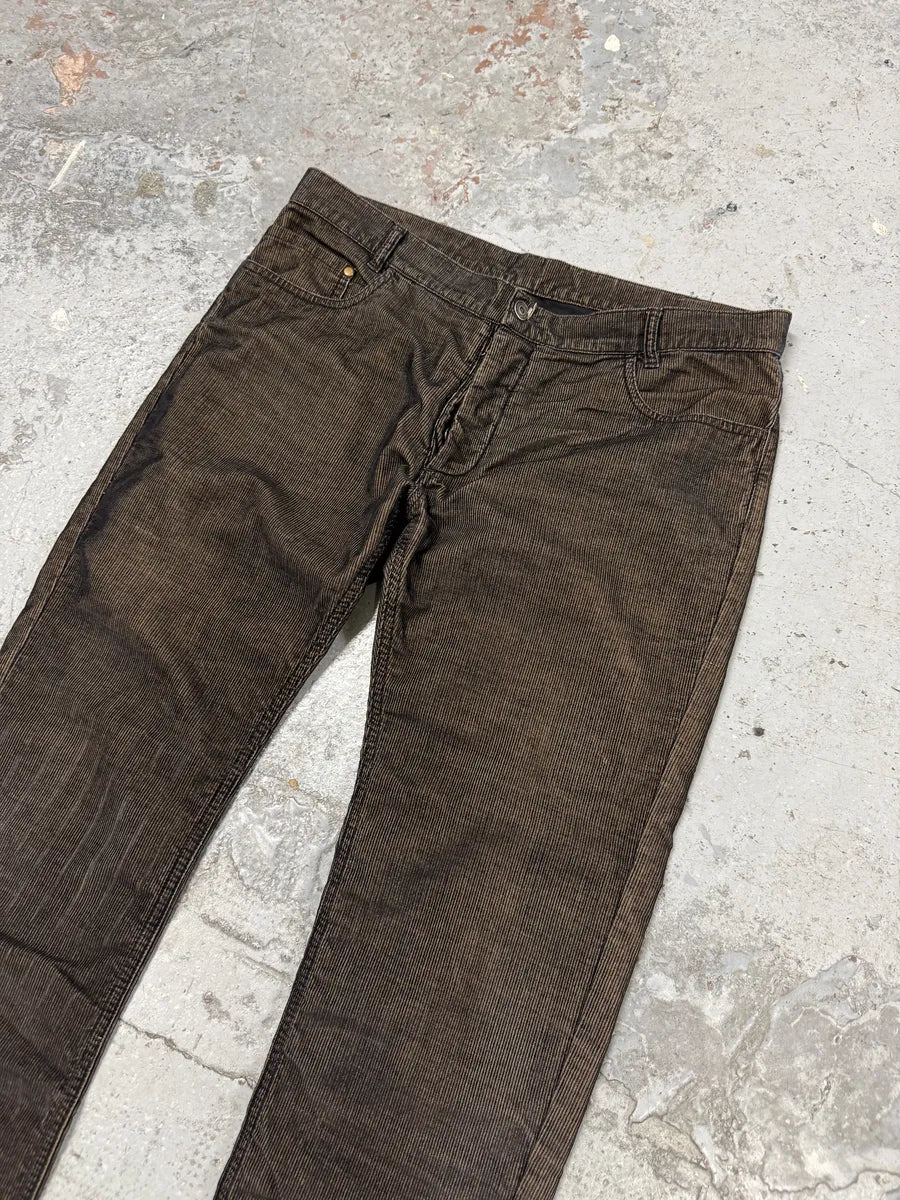 2000s Maison Martin Margiela Brown Velvet Pants acWLVny 3