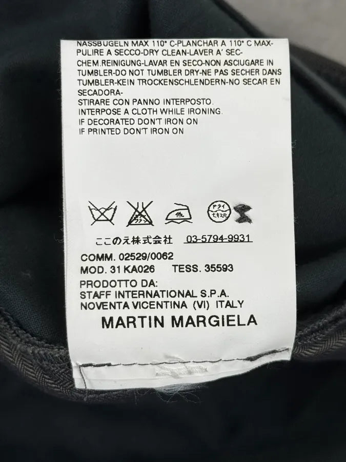 AW2006 Maison Martin Margiela Grey Iridescend Classy Pants xWTZwQm 12