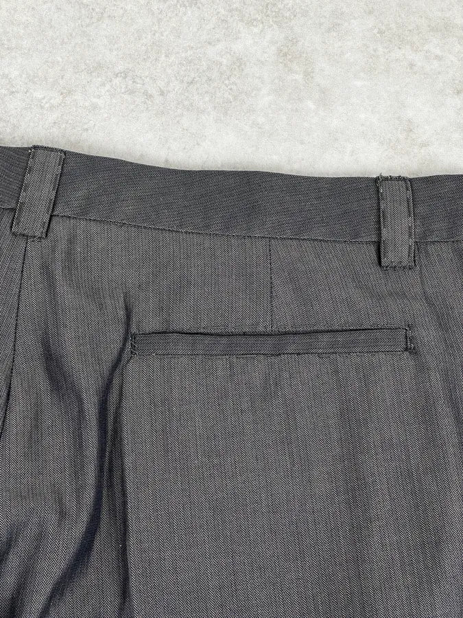 AW2006 Maison Martin Margiela Grey Iridescend Classy Pants xWTZwQm 9