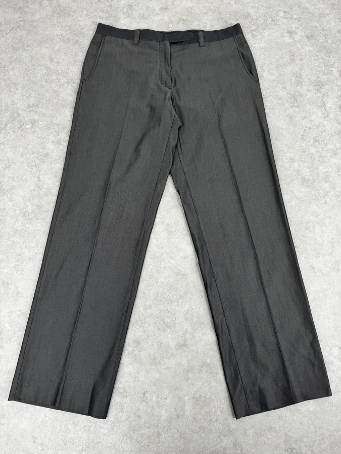 AW2006 Maison Martin Margiela Grey Iridescend Classy Pants xWTZwQm 3
