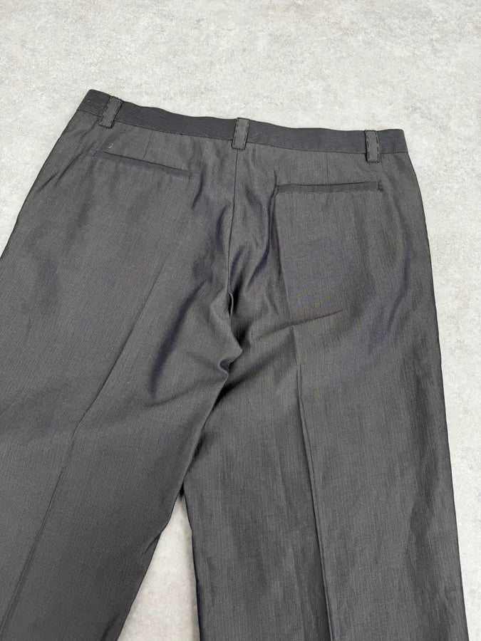 AW2006 Maison Martin Margiela Grey Iridescend Classy Pants xWTZwQm 6