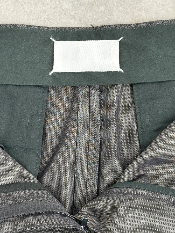 AW2006 Maison Martin Margiela Grey Iridescend Classy Pants xWTZwQm 10