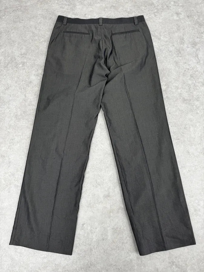 AW2006 Maison Martin Margiela Grey Iridescend Classy Pants xWTZwQm 4