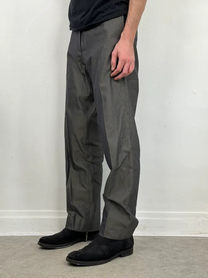 AW2006 Maison Martin Margiela Grey Iridescend Classy Pants xWTZwQm 1
