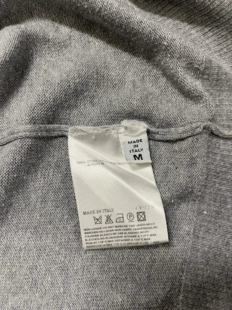 2000s Maison Martin Margiela Grey Signature Minimalist Sweater (M) mzGdFxy 6