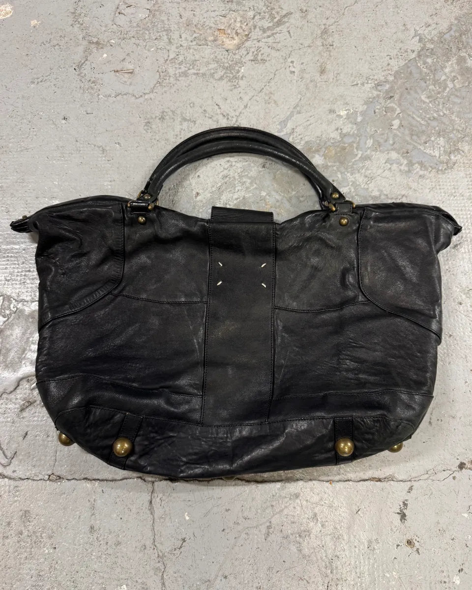 2000s Maison Martin Margiela Line 11 Large Black Handle Bag (OS) NMfuKNV 0