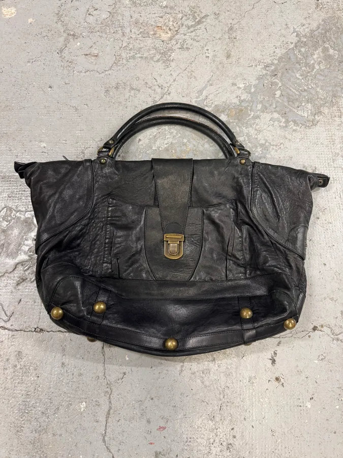 2000s Maison Martin Margiela Line 11 Large Black Handle Bag (OS) NMfuKNV 4