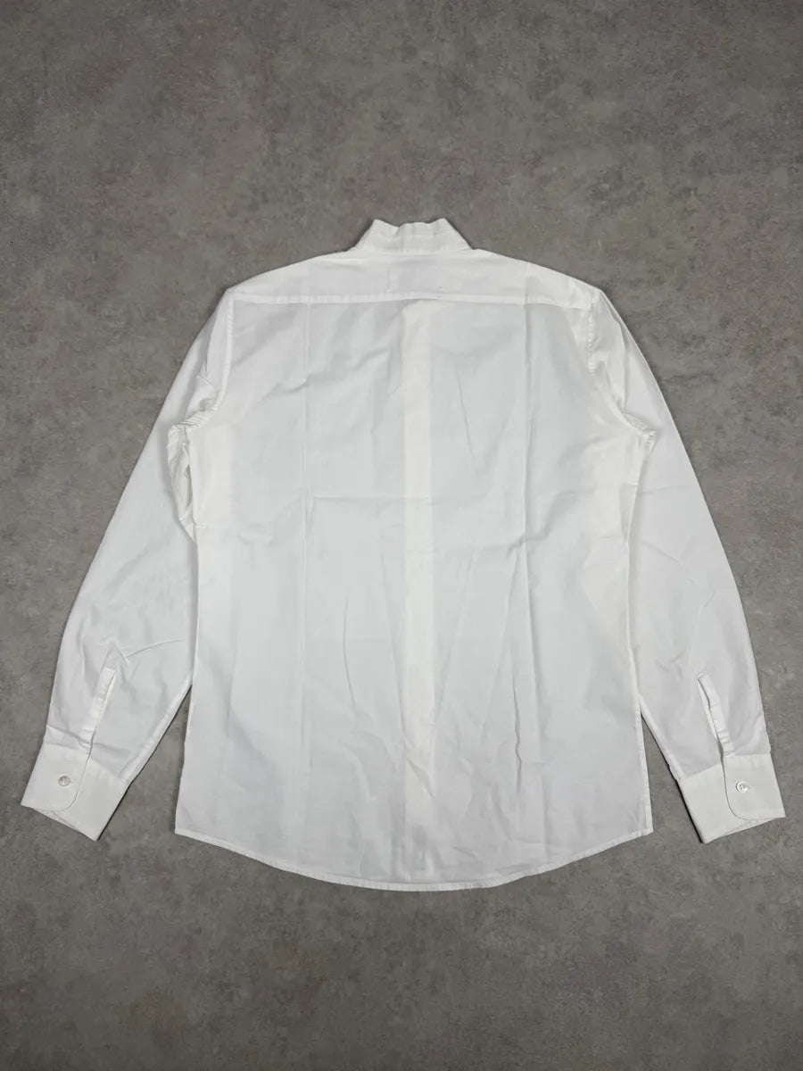 2000s Maison Martin Margiela White Stripped Signature Shirt vzuIDxS 1