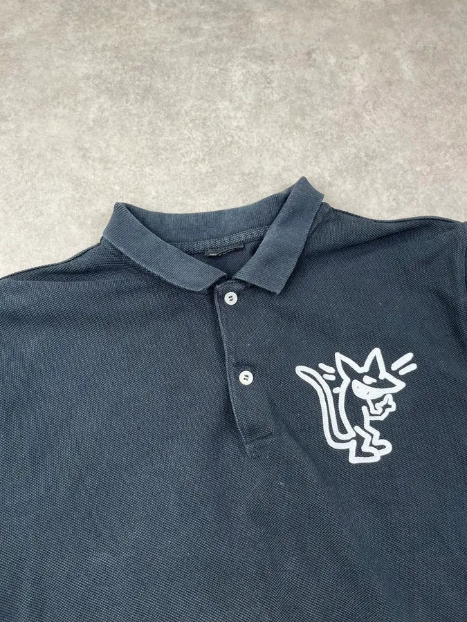 AW2017 Marc Jacobs Black Stinky Rat Polo Shirt tMUbvtV 4