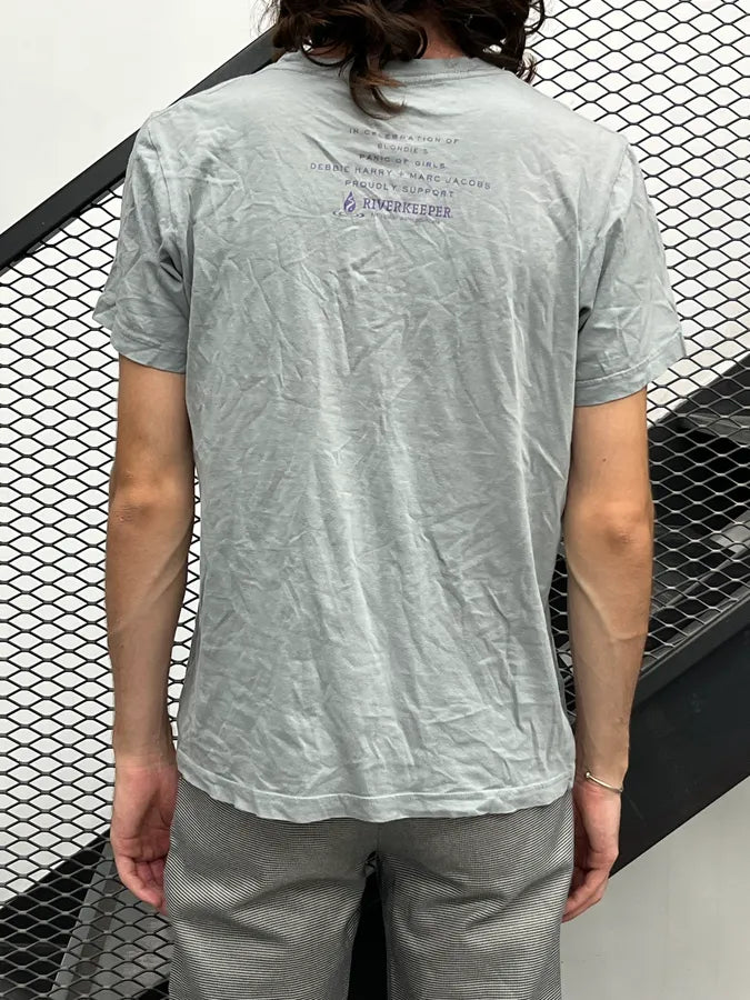 Marc Jacobs Grey Purple Blondie Graphic T-Shirt icGLnKg 2