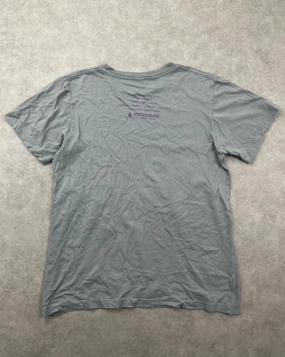 Marc Jacobs Grey Purple Blondie Graphic T-Shirt icGLnKg 3