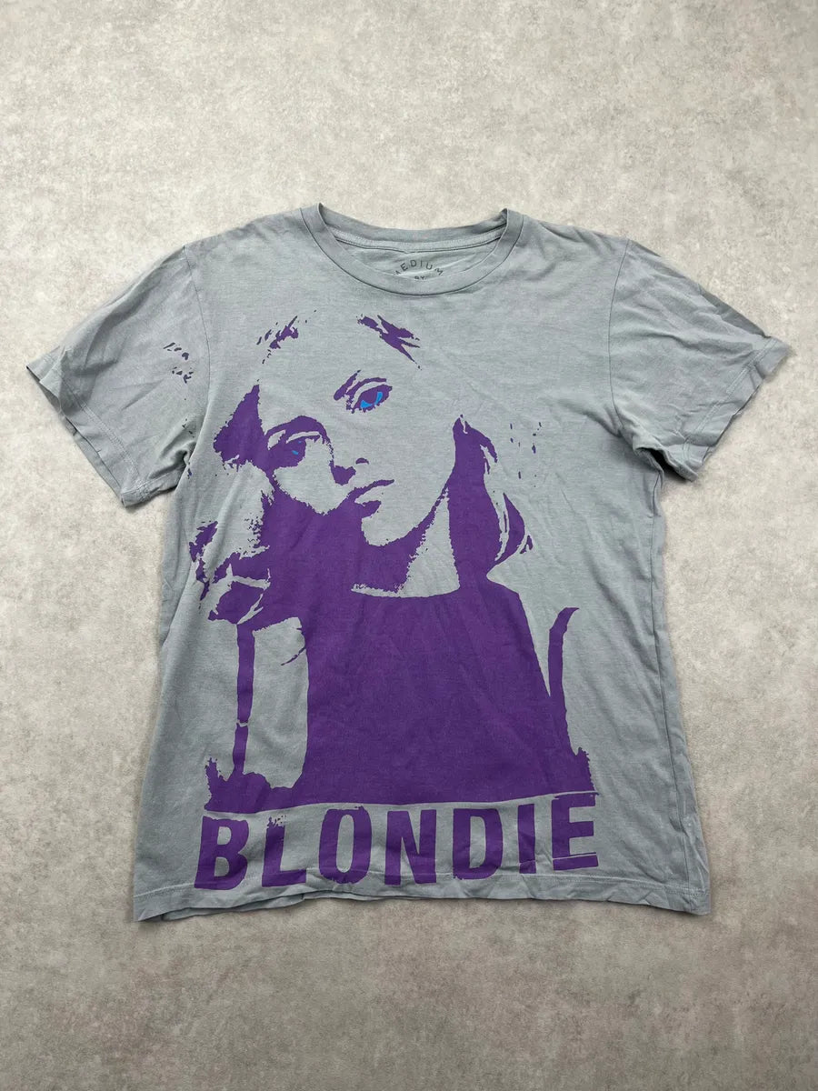 Marc Jacobs Grey Purple Blondie Graphic T-Shirt icGLnKg 0