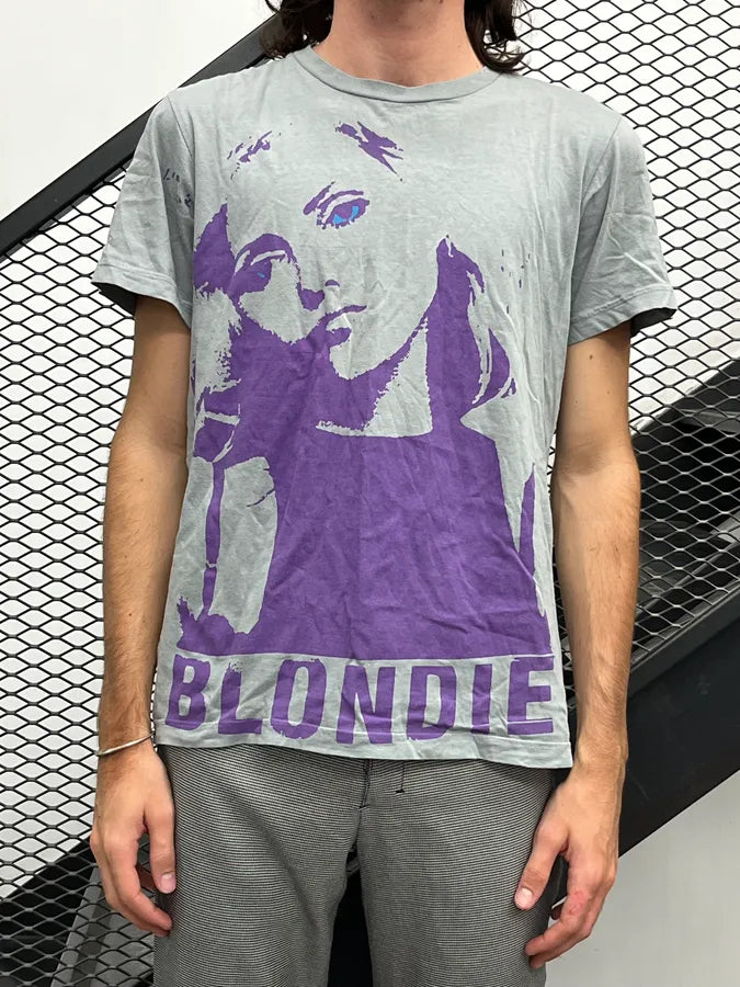 Marc Jacobs Grey Purple Blondie Graphic T-Shirt icGLnKg 1