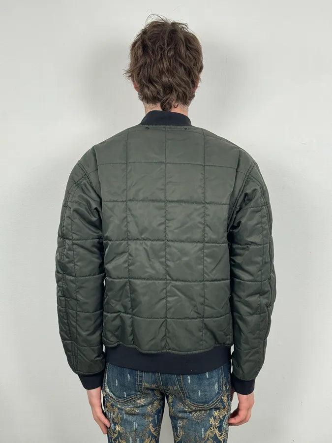 2010s Marc Jacobs Olive Quilted Nylon Bomber Jacket IMsRAuT 2