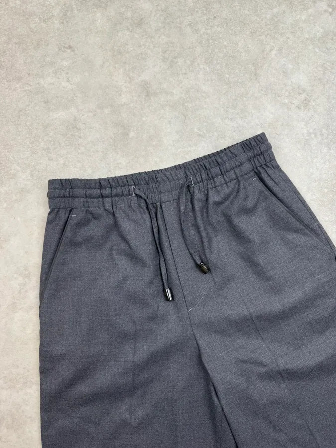 SS2023 Margiela Grey Elastic Waist Tailored Pants VBaFHOU 5