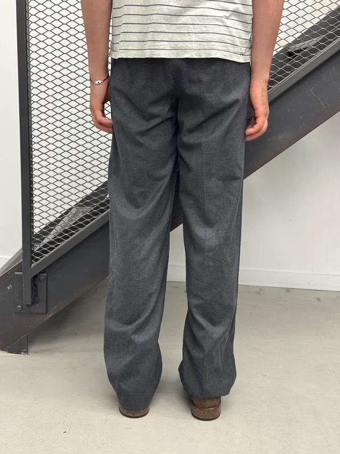 SS2023 Margiela Grey Elastic Waist Tailored Pants VBaFHOU 2