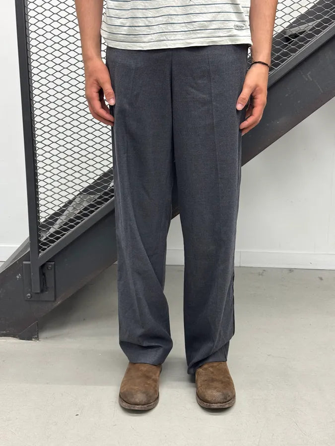 SS2023 Margiela Grey Elastic Waist Tailored Pants VBaFHOU 0