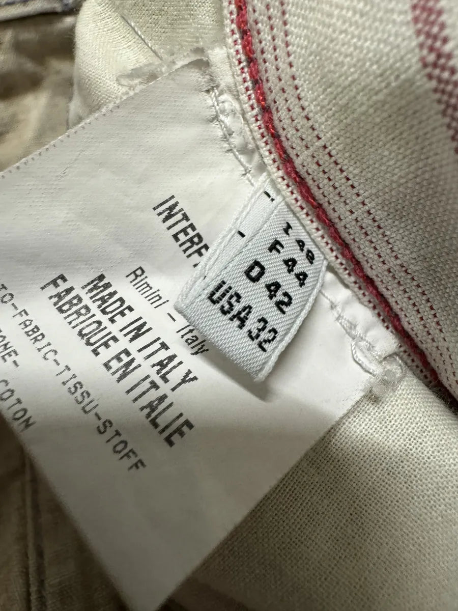 2000s Marithé + Francois Girbaud Beige Denim Jeans HFOAoBs 8