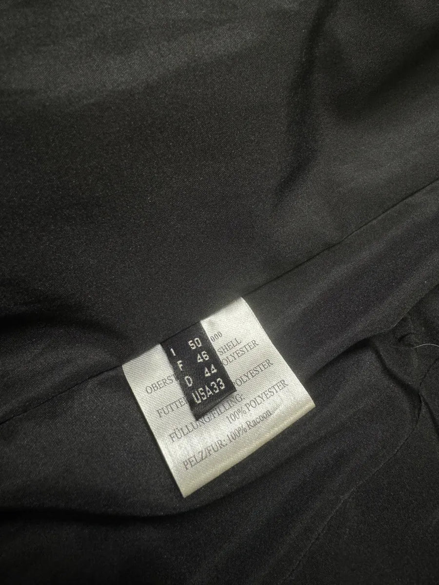 2000s Marithé + Francois Girbaud Black Active Bondage Fur Jacket (S/M) 8